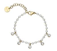 Brosway Braccialetto Placcato Oro Con Perle Chant Bah88 - Braccialetto