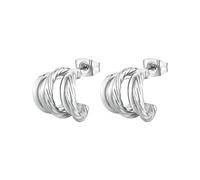 Brosway Orecchini A Lobo Donna In Acciaio, Orecchini Donna Collezione Amy - BAY21