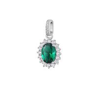 BrosWay Charm donna Collezione Fancy FLG12 Argento e Life Green