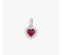 Brosway ciondolo Cuore Fancy - Passion Ruby in argento e zirconi - FPR117