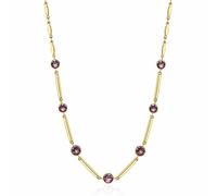 Brosway Collana Affinity BFF159 cristallo viola placcato oro - Collana