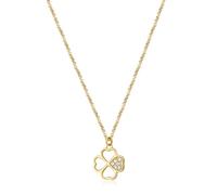 Brosway Collana con Cristalli e Simbolo Quadrifoglio | Collezione Chakra