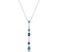 BrosWay Collana Girocollo Donna Collezione Fancy FFB131 Argento Freedom Blue