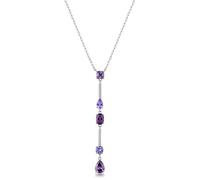 Brosway COLLANA GIROCOLLO Fancy - in argento e zirconi viola FMP131