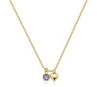 Brosway Collana Girocollo Donna In Acciaio Con Simbolo Cuore, Collana Donna Collezione Desideri - BEIN011