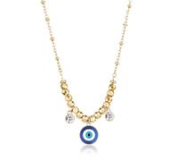 Brosway Collana Girocollo Donna In Acciaio Con Simbolo Occhio, Collana Donna Collezione Chakra - BHKN172