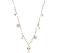 Brosway Collana Girocollo Donna In Acciaio Con Simbolo Quadrifoglio, Collana Donna Collezione Chakra - BHKN130