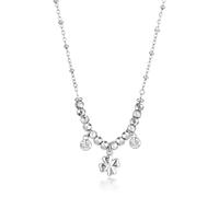 Brosway Collana Girocollo Donna In Acciaio Con Simbolo Quadrifoglio, Collana Donna Collezione Chakra - BHKN163