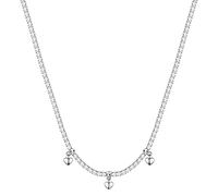 Brosway Collana Donna, Collana in Acciaio e Cristalli/cubic Zirconia con Simbolo Cuore | Collezione Desideri - BEIN002