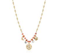 Brosway Collana Girocollo Donna In Acciaio Con Simbolo Fiore, Collana Donna Collezione Chakra - BHKN087