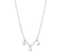 COLLANA DONNA ACCIAIO CON PENDENTI E PERLE BROSWAY LINEA CHANT BAH79 (3529)