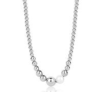 Brosway Collana Donna, Collana in Acciaio e Perle | Collezione Perfect - BPC01