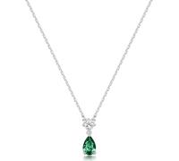 BROSWAY FANCY COLLANA DA DONNA CON ZIRCONI IN ARGENTO 925 FLG109 LIFE GREEN