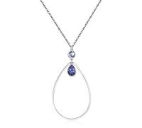 Brosway Collana Donna, Collana Lunga in Acciaio e Cristalli | Collezione Destiny - BDY02