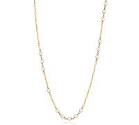 COLLANA LUNGA COLOR ORO CON PERLE DONNA BROSWAY AFFINITY