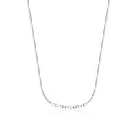 BrosWay Collana Girocollo Collezione Desideri BEIN006 in acciaio con cubic zirconia da donna