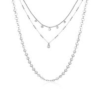 Brosway Collana Donna in Acciaio e Cristalli | Collezione Symphonia - BYM109