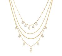 Brosway Collana Donna in Acciaio e Cristalli | Collezione Symphonia - BYM204