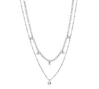 Brosway Collana Donna in Acciaio e Cristalli | Collezione Symphonia - BYM81