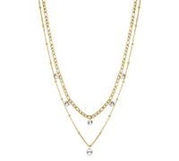 COLLANA DOPPIO FILO COLOR ORO DONNA BROSWAY SYMPHONIA