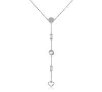 Brosway Collana Donna in Acciaio e Cristalli con Simbolo Cuore | Collezione Chant - BAH30