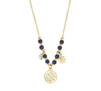 Brosway Collana Girocollo Donna In Acciaio Con Simbolo Rosa Dei Venti, Collana Donna Collezione Chakra - BHKL16