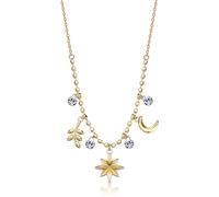 Brosway Collana Donna in Acciaio e Cristalli con Simbolo Rosa Dei Venti | Collezione Chakra - BHKN190