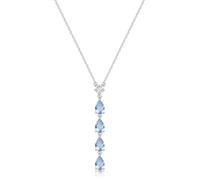 Brosway Collana Donna in Argento | Collana con Cloud Light Blue | Collezione Fancy - FCL110