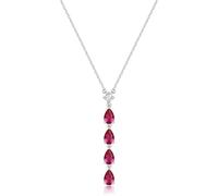 Brosway Collana Donna in Argento | Collana con Passion Ruby | Collezione Fancy - FPR112