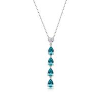 Brosway Collana Donna in Argento e Aqua Green | Collezione Fancy - FAG04