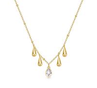Brosway Collana galvanica oro ciondoli Tear Drop Perfect bpc39 - Collana