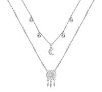 Brosway Collana Girocollo Donna In Acciaio Con Simbolo Acchiappasogni, Collana Donna Collezione Chakra - BHKN066