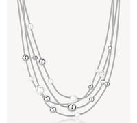 BROSWAY PERFECT COLLANA MULTIFILO IN ACCIAIO DA DONNA CON PERLE BPC50 (4811)