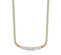 Brosway Collana Placcata Oro Zirconi Trasparenti Desideri Bein017 - Collana