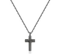 Brosway Collana Uomo In Acciaio Con Simbolo Croce, Collana Uomo Collezione Backliner - BBC06