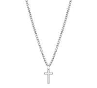 Brosway Collana Uomo in Acciaio con Simbolo Croce | Collezione Ink - BIK10