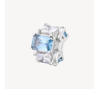 BROSWAY FANCY CHARM CON ZIRCONI IN ARGENTO 925 FCL02 LIGHT BLUE