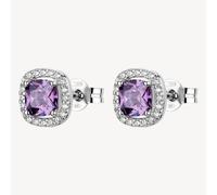 Brosway Orecchini Donna, Orecchini a Lobo in Argento e Magic Purple | Collezione FANCY - FMP124