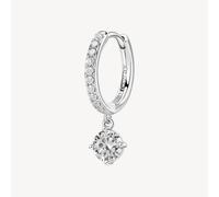 BROSWAY FANCY ORECCHINO A CERCHIO SINGOLO ARGENTO E ZIRCONI FIW90 INFINITE WHITE