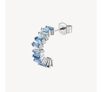 BROSWAY FANCY ORECCHINO SINGOLO CON ZIRCONI IN ARGENTO 925 FCL10 LIGHT BLUE