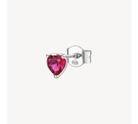 BROSWAY FANCY ORECCHINO SINGOLO CON ZIRCONI IN ARGENTO 925 FPR91 PASSION RUBY