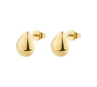 BROSWAY PERFECT ORECCHINI A LOBO GOCCIA IN ACCIAIO COLOR ORO BPC41 (4645)