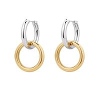 BROSWAY AURA ORECCHINI A CERCHIO PENDENTI LISCI IN ACCIAIO B COLOR BAU21 (4609)