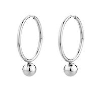 BROSWAY Orecchini cerchio con pendente a sfera- PERFECT BPC66