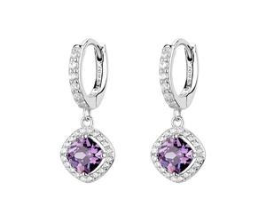 Brosway Orecchini Donna in Argento | Orecchini con Magic Purple | Collezione Fancy - FMP125