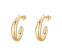 Brosway Orecchini Donna, Orecchini a Cerchio in Acciaio | Collezione ESSENTIAL - BNL104