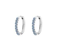Brosway Orecchini Donna, Orecchini a Cerchio in Acciaio e Cubic Zirconia | Collezione DESIDERI - BEIE018
