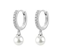 BROSWAY FANCY ORECCHINI PENDENTI CON PERLE E ZIRCONI IN ARGENTO 925 FIW144