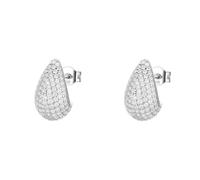 Brosway Orecchini Donna, Orecchini a Lobo in Argento e Infinite White | Collezione FANCY - FIW125