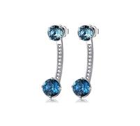 Brosway Orecchini Donna, Orecchini a Lobo in Ottone e Cristalli | Collezione AFFINITY - BFF23